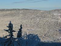 Winter view at Flesberg