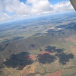 The takeoff Mt Borah