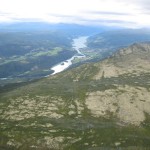 Vågå from over Blåhøe
