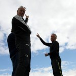Olav and Nils Aaage showing us the sky