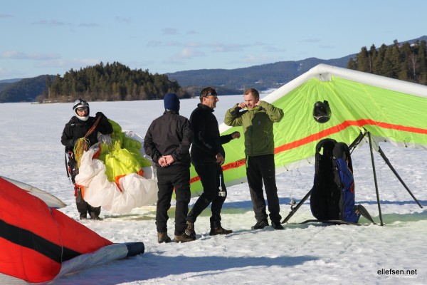 LZ on the frozen lake